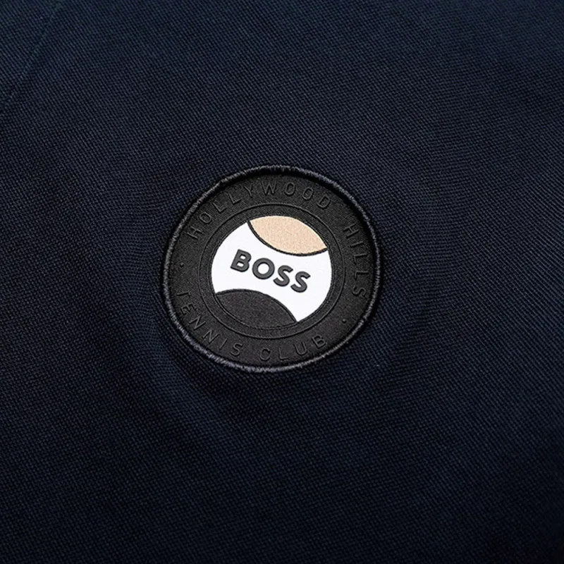 HUGO BOSS Polo Shirts Men Dark Blue-3