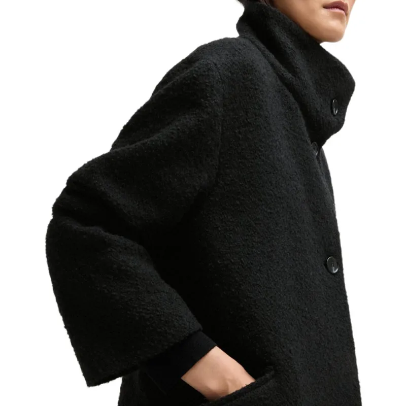 HUGO BOSS FW24 Coats Women's Black-4