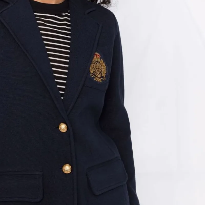 Polo Ralph Lauren Business Suits Women's Marine Blue-4
