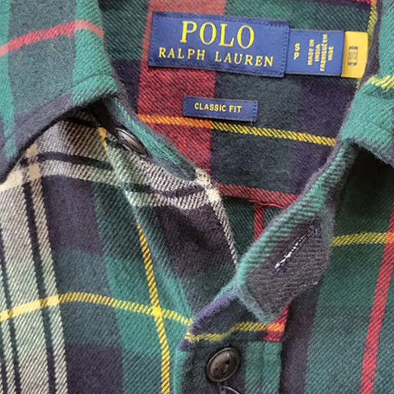 Polo Ralph Lauren Logo Embroidered Checked Shirt-1