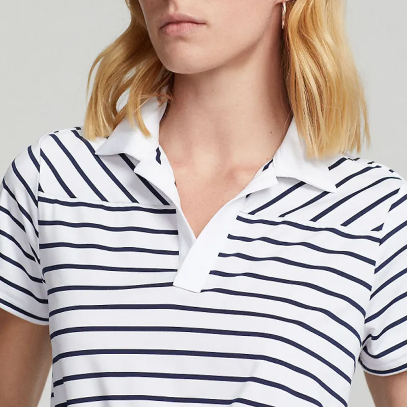 Polo Ralph Lauren Short Sleeved Dresses Women's Blue-4