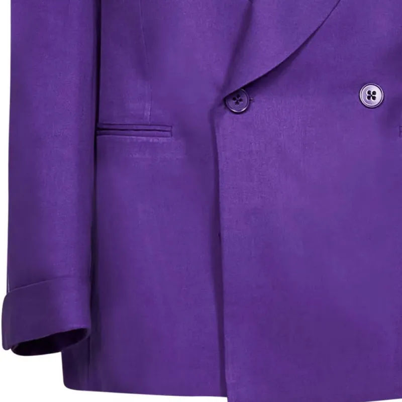 Polo Ralph Lauren Business Suit Coat Men's Purple-2