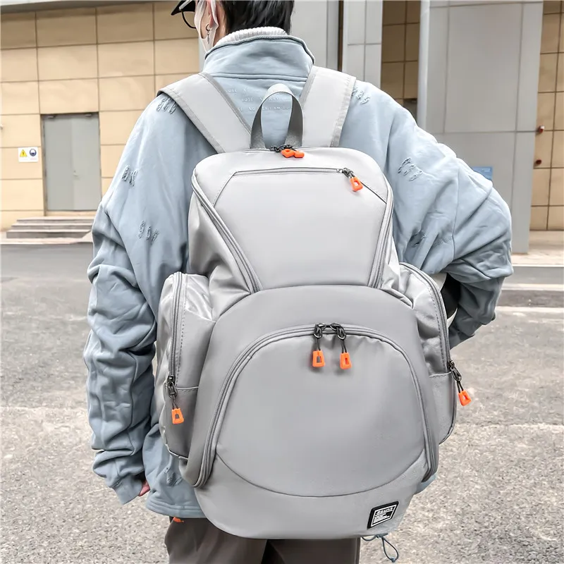 NIGEER Oxford Backpack Regular Men's Black/Gray-2