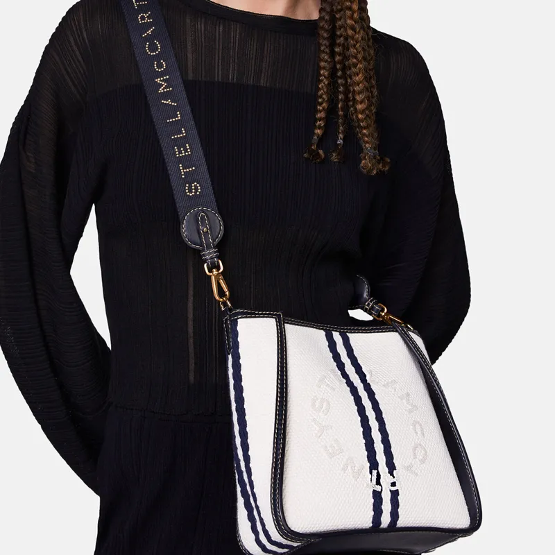 Stella McCartney Logo Ryder Shoulder Bag-4