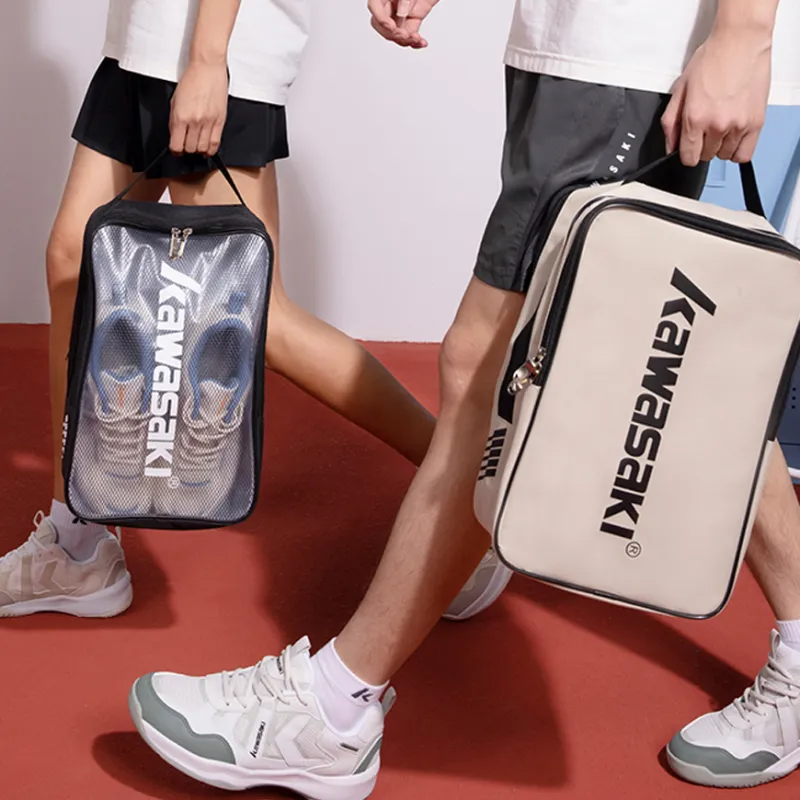 Kawasaki PVC And Fabric Gym Bag, Shoe Bag, Handbag Regular Unisex Multicolor-3