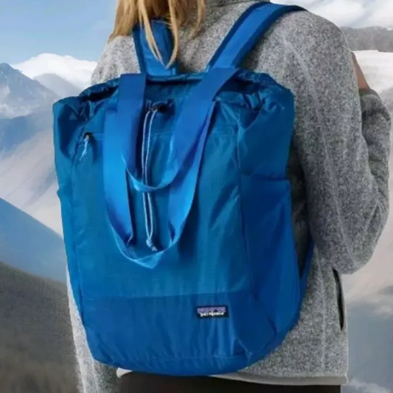 Patagonia 27L Handbag Backpack Recycled Nylon Vessel Blue Unisex-3