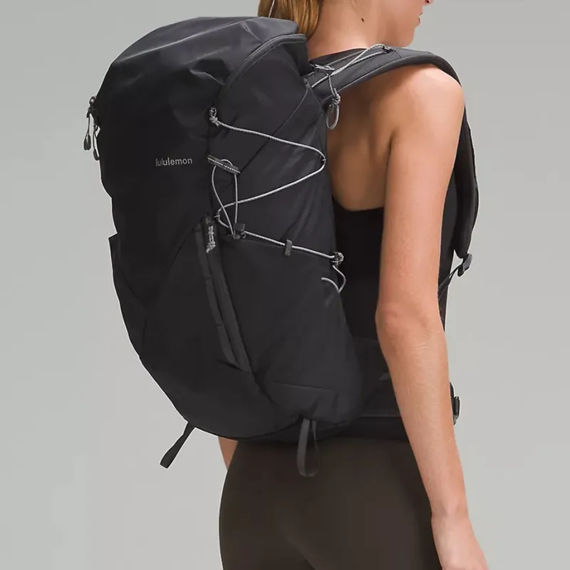 Lululemon Nylon Backpack Regular Unisex Black-4