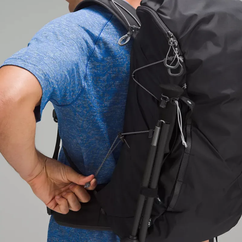 Lululemon Nylon Backpack Regular Unisex Black-5