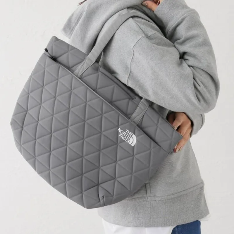 THE NORTH FACE Polyester Tote Bag Shopping Bag Handbag Regular Unisex Smoky Pearl-1