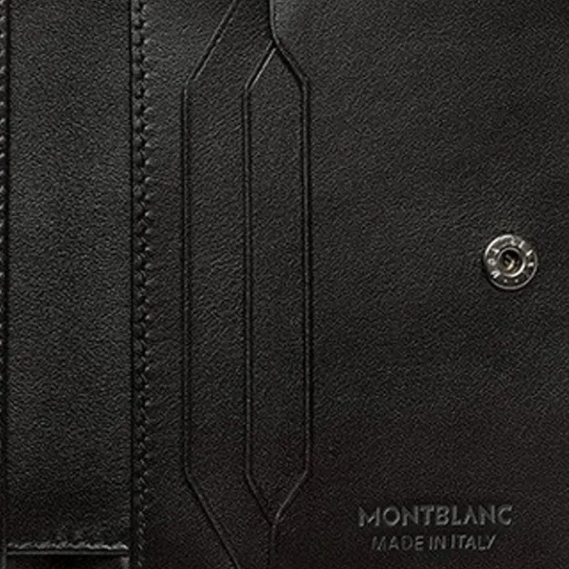 MONTBLANC M_Gram 4810 Calfskin Wallet Unisex Black-5