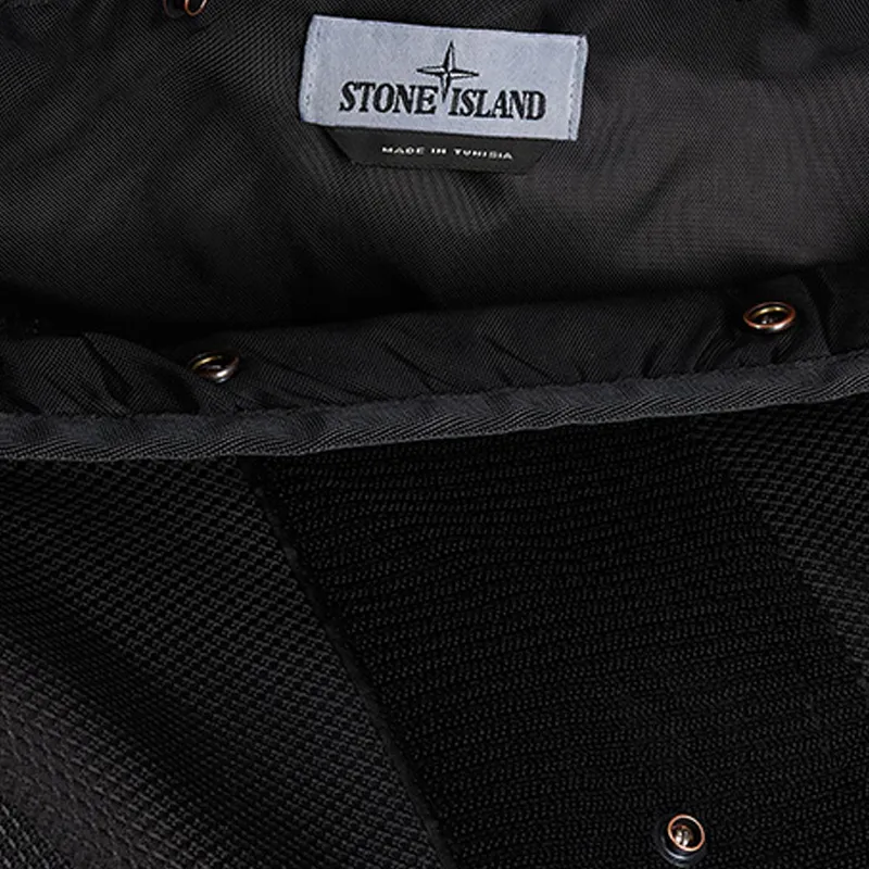 STONE ISLAND Nylon Backpack Regular Men's Black-3