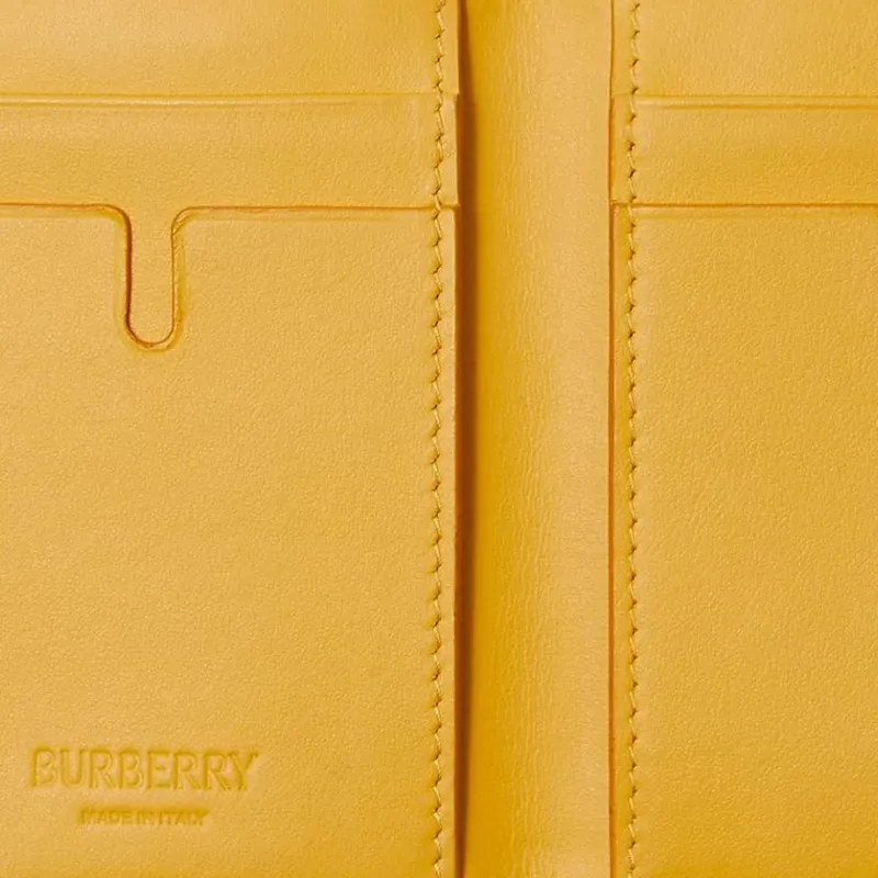 Burberry Polyester With Wool Card Holder Men's Hunter Beige-4