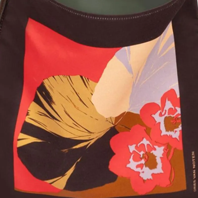 DRIES VAN NOTEN Small Cross Body Scarf Bag-4