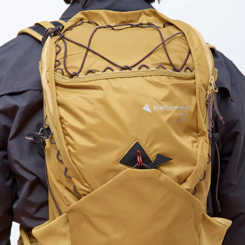 KLATTERMUSEN Polyamide Outdoor Hiking Bag Backpacks Unisex Gold-2