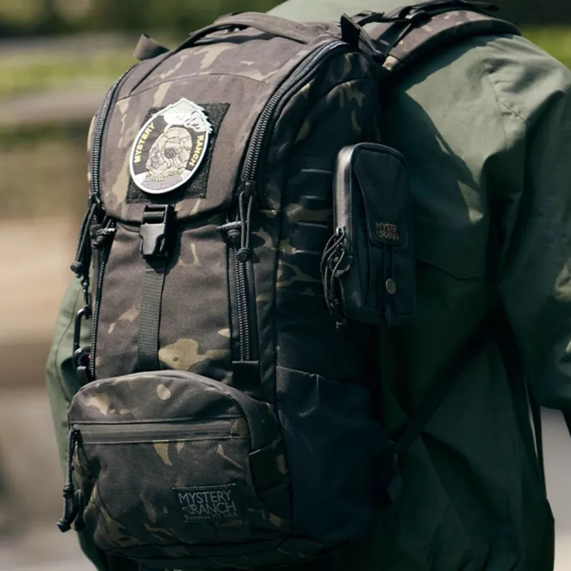 MYSTERY RANCH Cougar Nylon Backpack Regular Unisex Black Camouflage 14/Black Camouflage 24-3