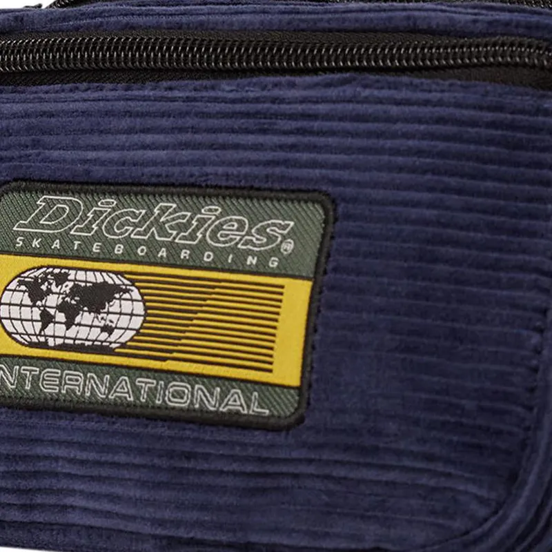 Dickies Cotton And Corduroy Blend Sling Bags One Shoulder Crossbody Fanny Pack Regular Men's Ink Marine Blue-3