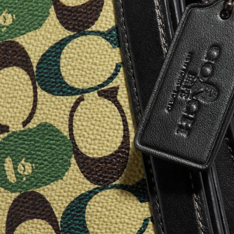 Bape Black X COACH Riley Crossbody Bags-3