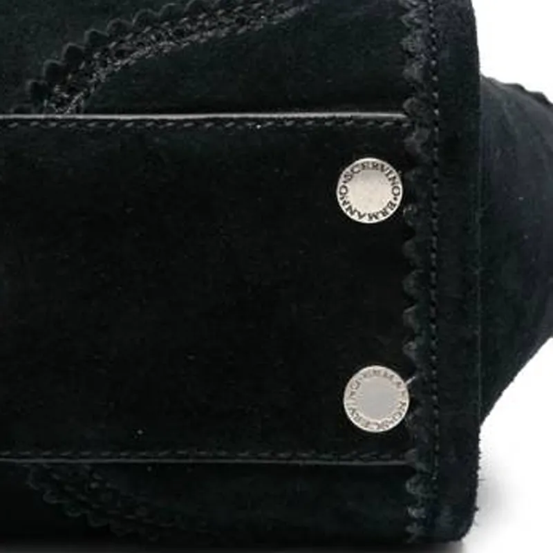 ERMANNO SCERVINO Suede Handbag Women's Black-3