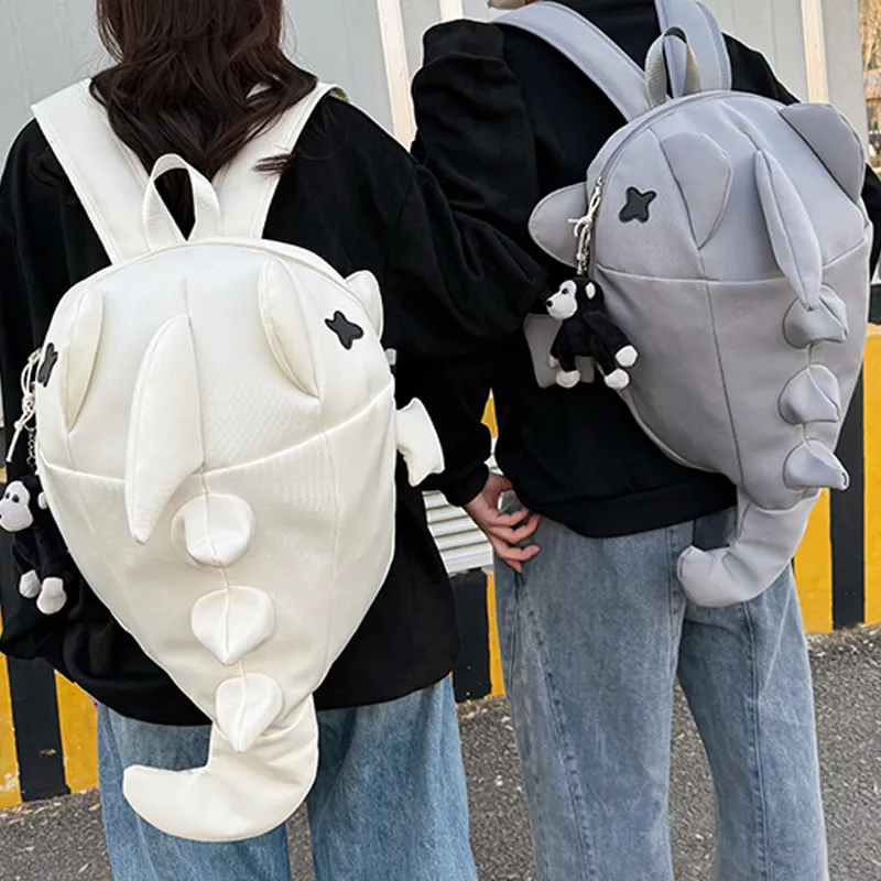 H YXIANG Oxford Backpack Unisex Multicolor-3