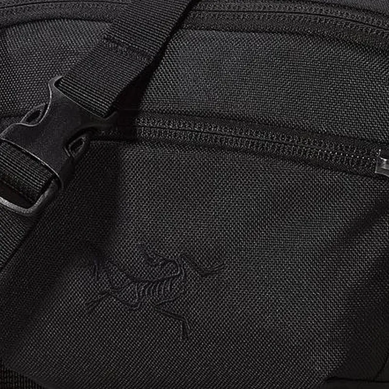 Arcteryx 2.5L Outdoor Bags Recycled Polyester Black Unisex-3