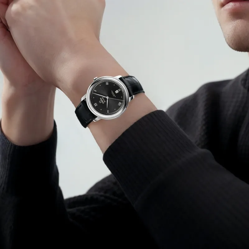 OMEGA Men Elegant Saucer Series Watch-5