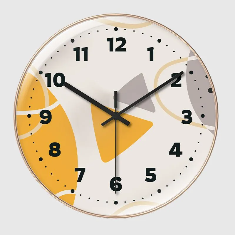 WEESHI Sweeping Seconds Movement Minimalist Style Wall Clock Unisex-1