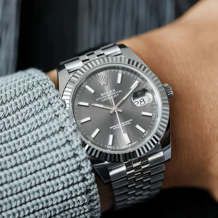 ROLEX Men Log Series Watch-3