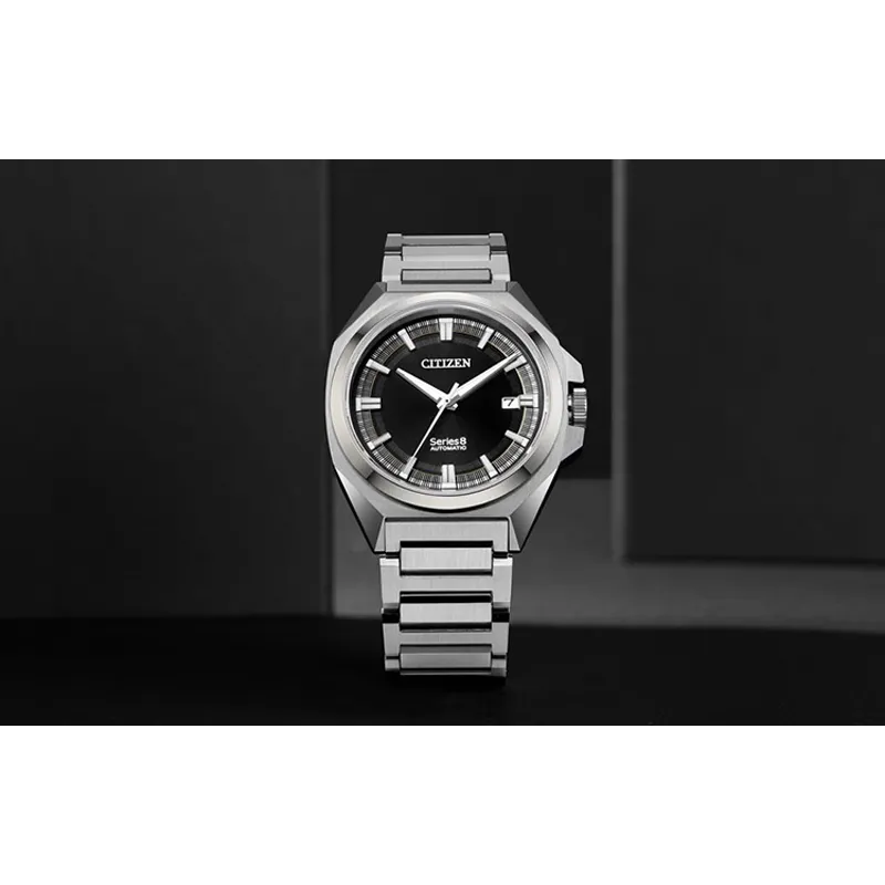 CITIZEN Mechanical Movement Watch Men's Watch Black Dial NB6010 81E-2