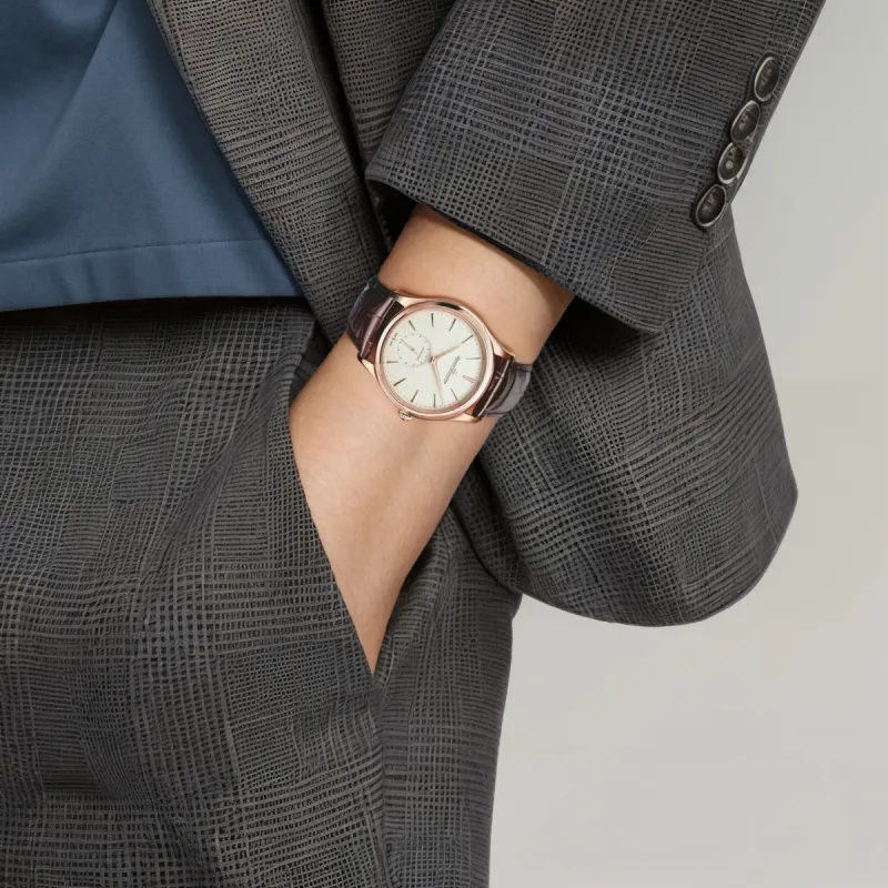 JAEGER LECOULTRE MASTER Collection Automatic Mechanical Movement Unisex Watch 39mm Yellow Watch Dial-3
