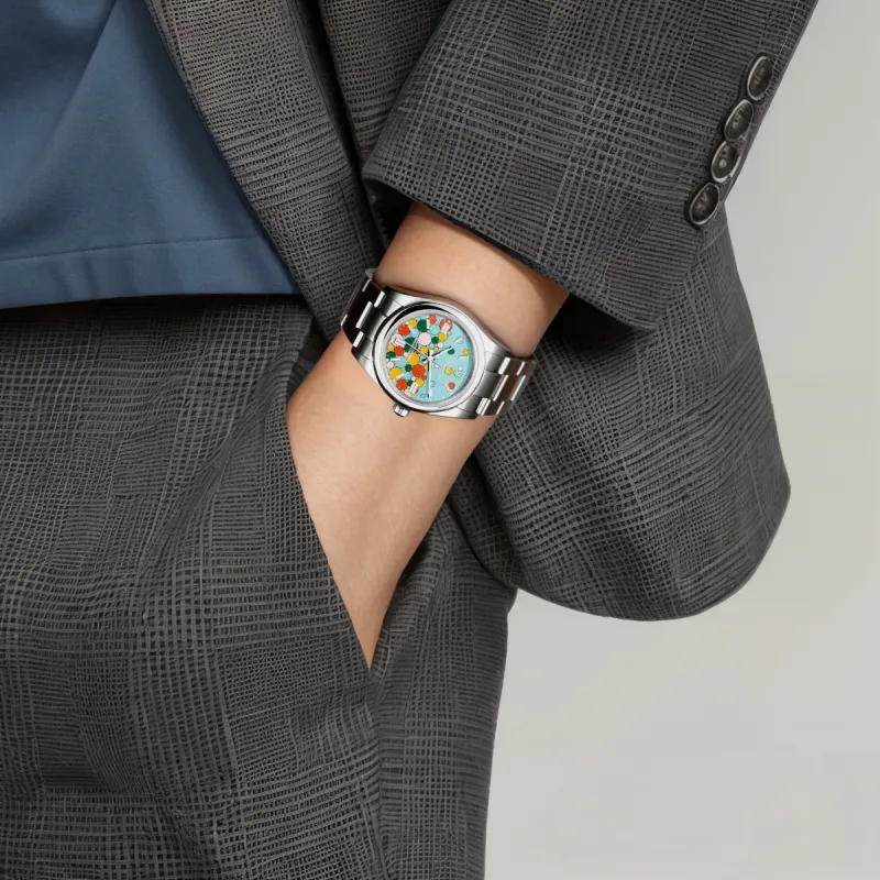 ROLEX Oyster Perpetual Automatic Mechanical Movement Unisex Watch 36mm Blue Dial-2