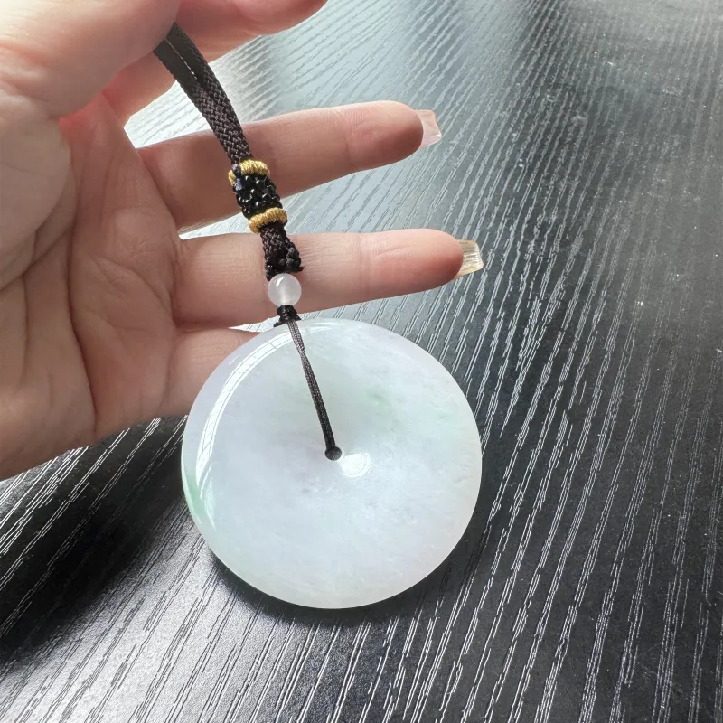 Cui Hengxiang Glutinous Jade Pendants Unisex-4