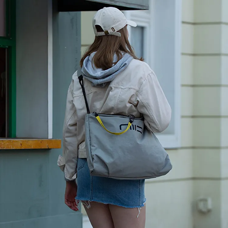 NIID Polyester Tote Bag, Shopping Bag, Shoulder Bag, Crossbody Bag Large Size Small Size Unisex Multicolor-16