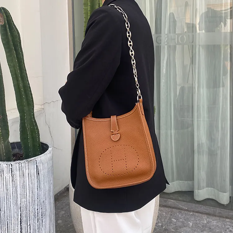 Lan Bao Fan Alloy Bag Accessory, Modified Chain Accessories Women's Gold-3