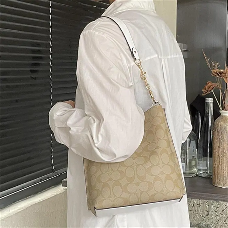 Lan Bao Fan Metal Bag Accessory, Shoulder Strap Modified Extended Length Chain Accessories Unisex Gold Tone-2