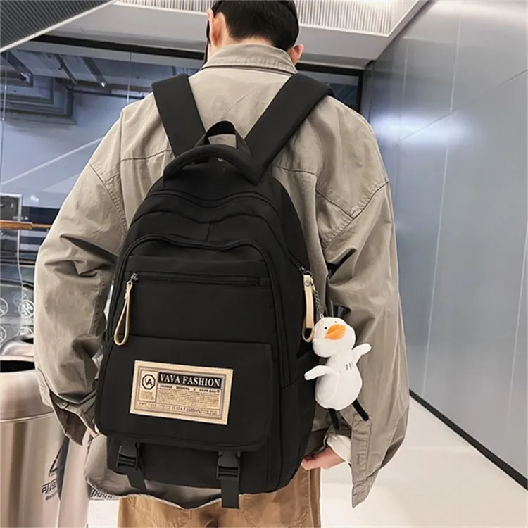 Dusen Kangaroo Nylon Lightweight Breathable Waterproof Large Capacity Handheld Backpack Unisex-4