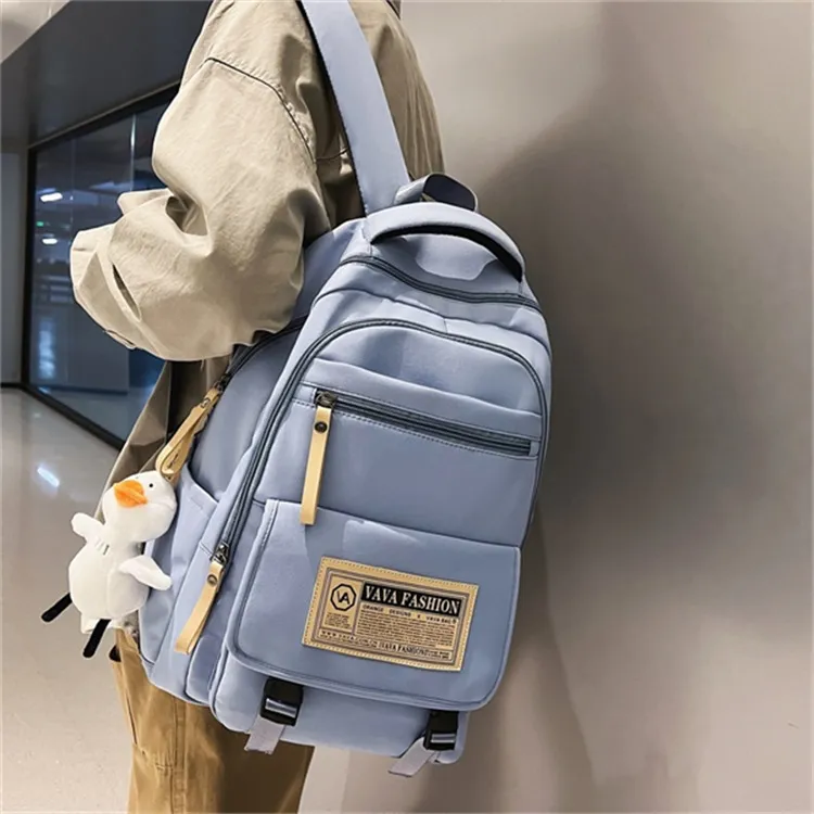 Dusen Kangaroo Nylon Lightweight Breathable Waterproof Large Capacity Handheld Backpack Unisex-16