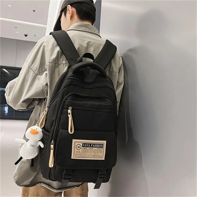Dusen Kangaroo Nylon Lightweight Breathable Waterproof Large Capacity Handheld Backpack Unisex-2