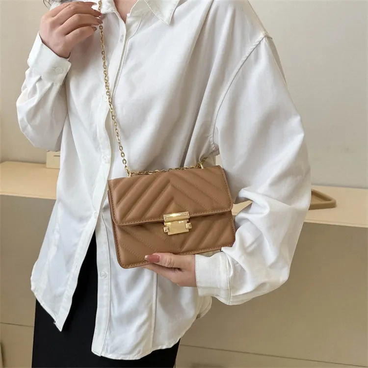 NOMK PU Shoulder Bag Women's White/Rose Red/Khaki/Green/Black-9