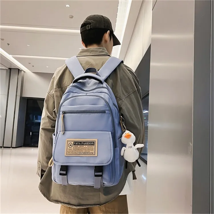 Dusen Kangaroo Nylon Lightweight Breathable Waterproof Large Capacity Handheld Backpack Unisex-14