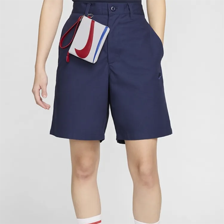 Nike Cortez Polyamide Clutch Coin Purse Regular Unisex White & Campus Royal Blue & Campus Red-3