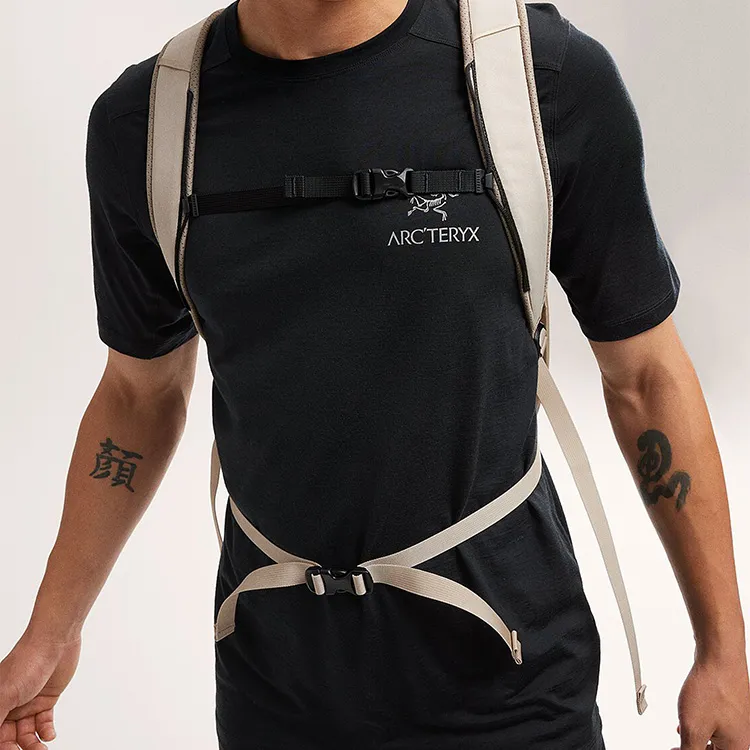 Arcteryx Mantis Polyester Backpack Unisex Smoke Gray-3