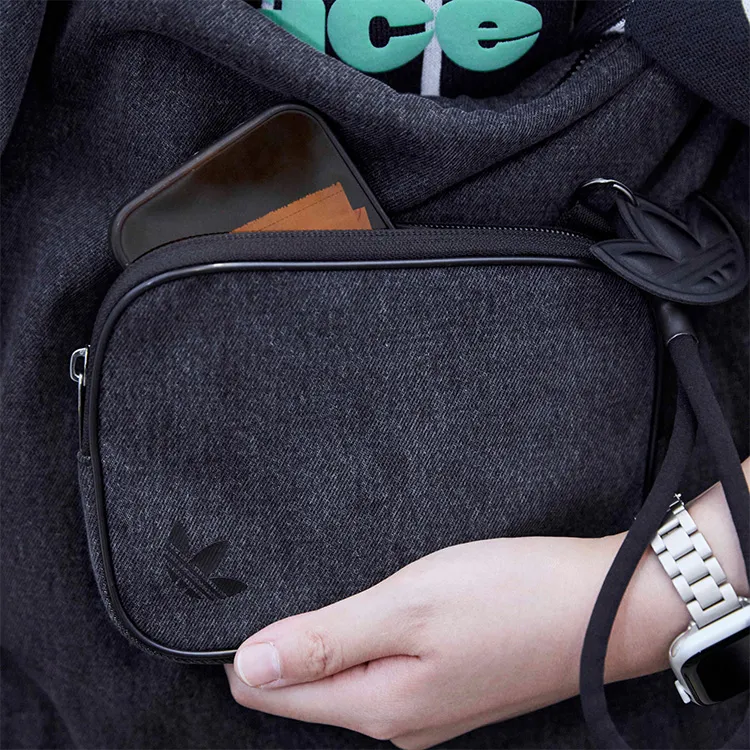 Adidas Originals Cotton Cloud Bag Shoulder Bag Handbag Regular Unisex Black-9
