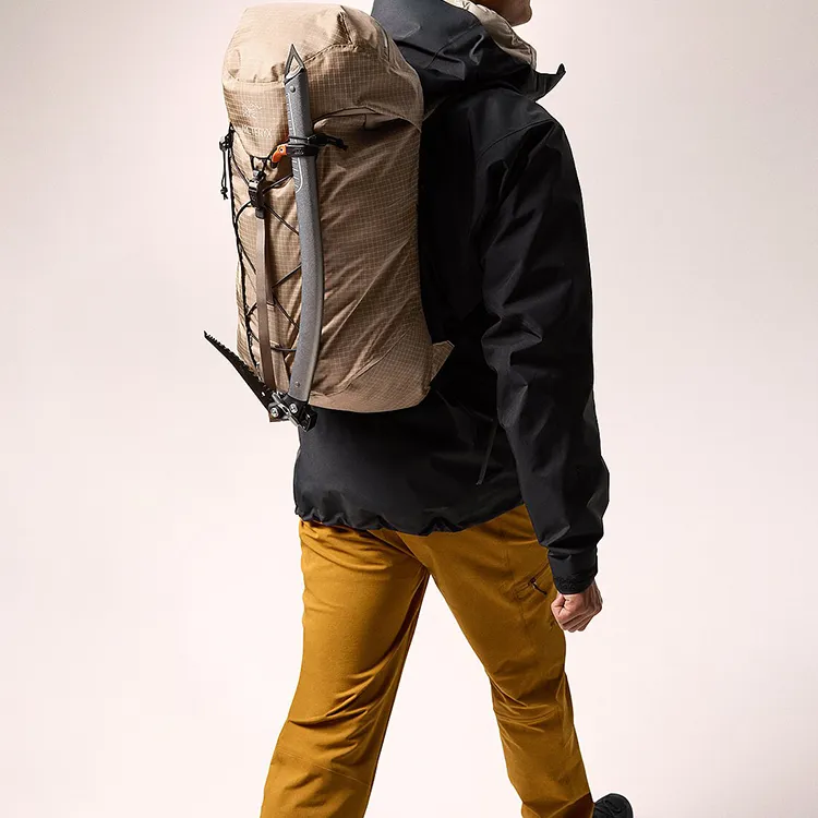 Arcteryx Nylon Backpack Unisex Smoke And Mirrors-4
