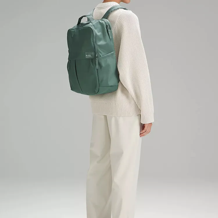 Lululemon Nylon Backpack Unisex Green-2