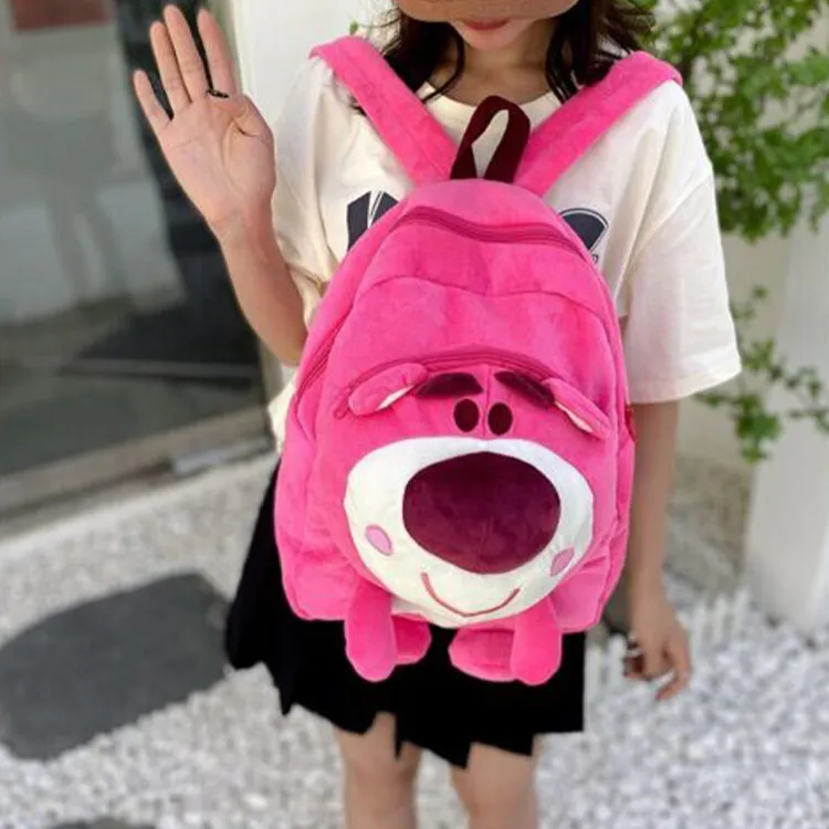 Disney Nylon Backpack Regular Women's Pink-8