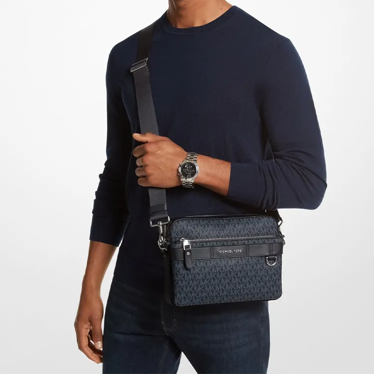 MICHAEL KORS Hudson 2 in 1 Logo Crossbody Bag-4