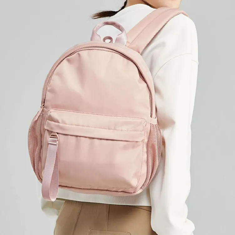 Skechers Fabric Backpack Regular Unisex Pink Peach Blossom-4