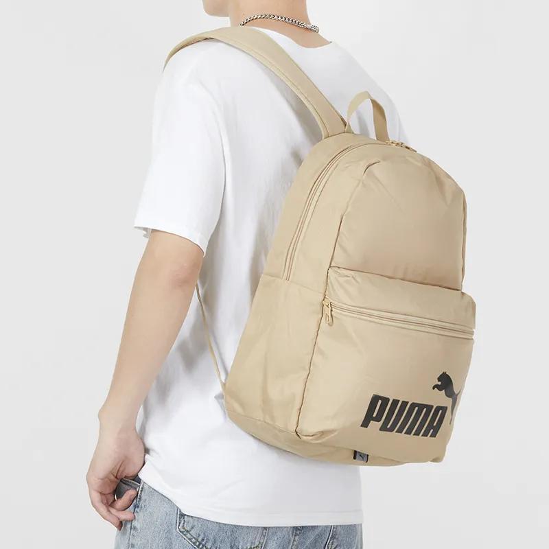 PUMA Fabric Backpack Regular Unisex Camel-4