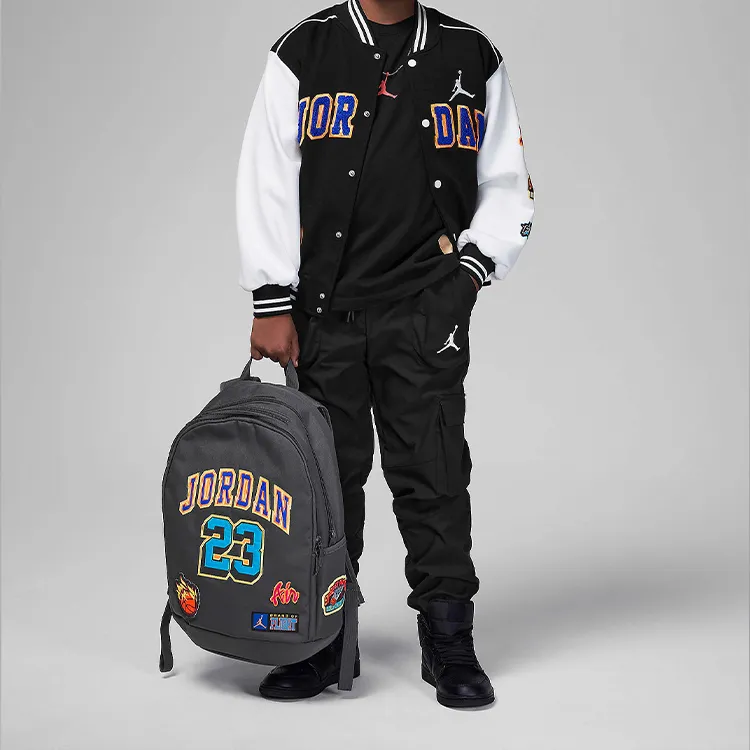 Jordan Polyester Backpack Regular Men's Dark Shadow-5