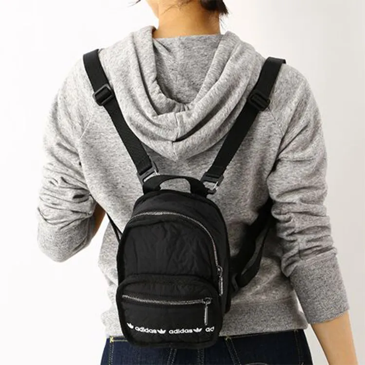 Adidas Originals Polyamide Backpack Mini Unisex Black-3